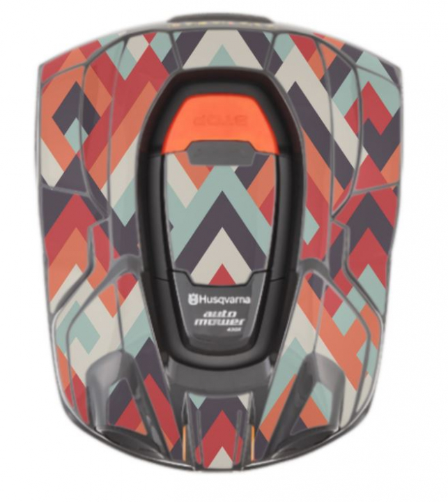 Tarrasarja mallille Automower 330X/430X Waves ryhmässä Lisälaitteet Robottiruohonleikkurit / Tarrasarja @ GPLSHOP (AM430-133299521)