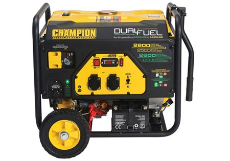 Champion 2800 Watt Dual Fuel Generator With Electric Start ryhmässä  @ GPLSHOP (CPG3500E2-DF-EU)