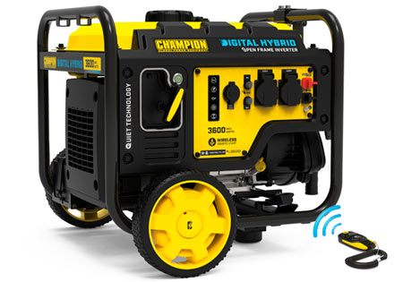 Champion 3600W Hybrid Inverter Generator ryhmässä  @ GPLSHOP (CPG4000DHY-EU-SC)