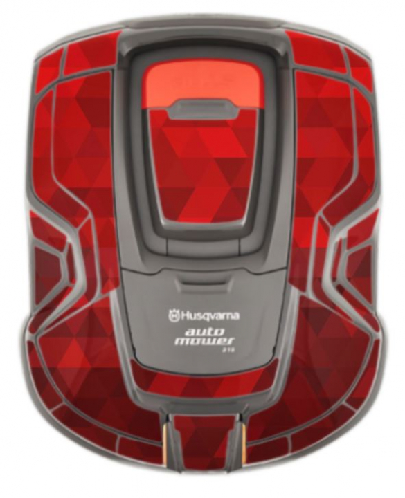 Tarrasarja mallille Automower 310/315 Red ryhmässä Lisälaitteet Robottiruohonleikkurit / Tarrasarja @ GPLSHOP (am310-146547452)
