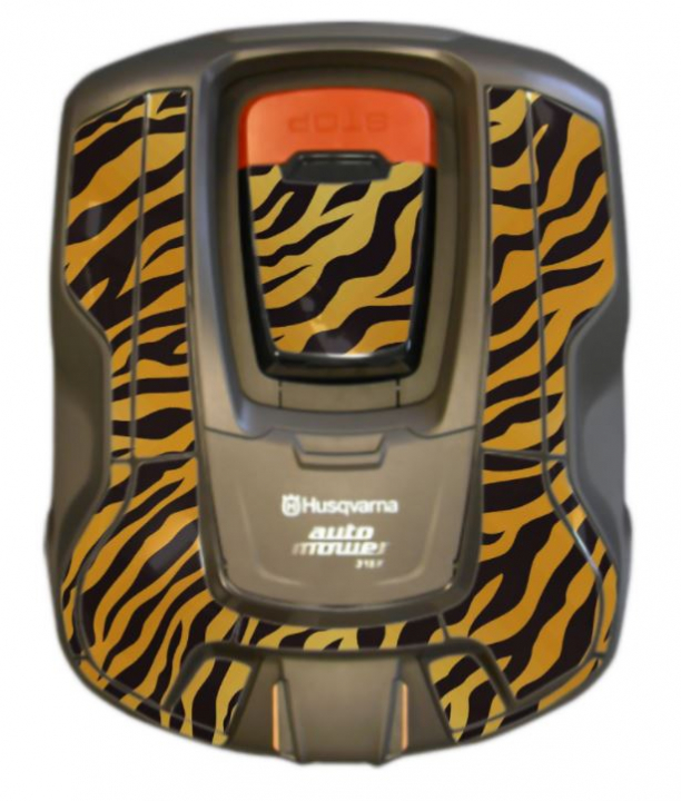 Tarrasarja mallille Automower 315X Tiger ryhmässä Lisälaitteet Robottiruohonleikkurit / Tarrasarja @ GPLSHOP (am315x-289514807)