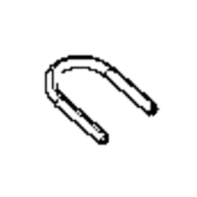 Pakoputken kiinnitysruuvi, vain terästä