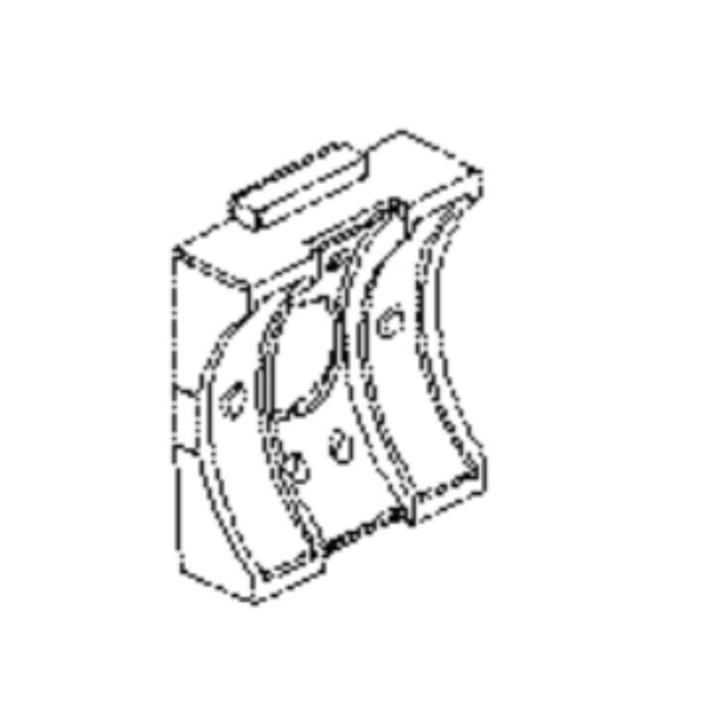 Työntövoiman metallipidin