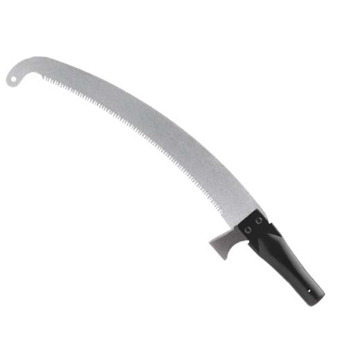 Branch saw with impact knife for telescopic handle