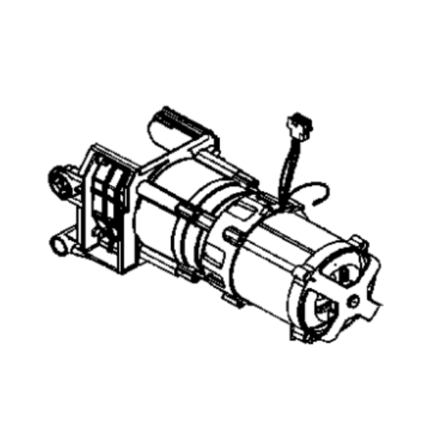 Moottori 2.5Kw & Varaosat Vaihteeseen