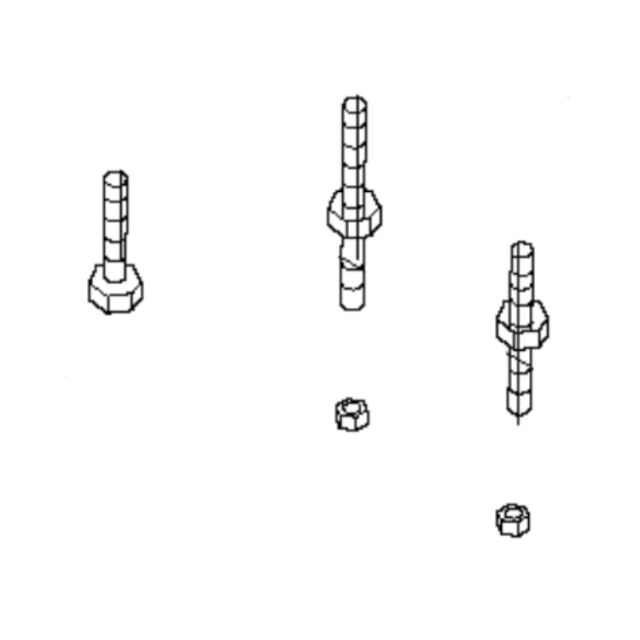 Asennussarjan pultit ja mutterit 5295948-01