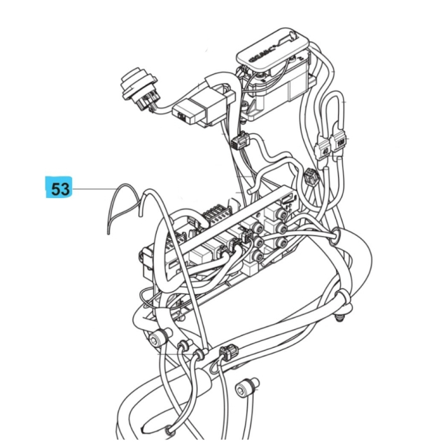Ulkoisen kannen liittimen johdotuskokoonpano