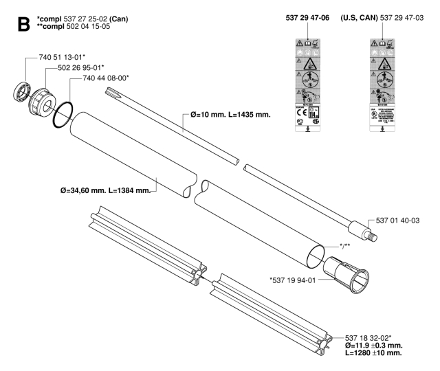 Taikla Putki 5372725-02