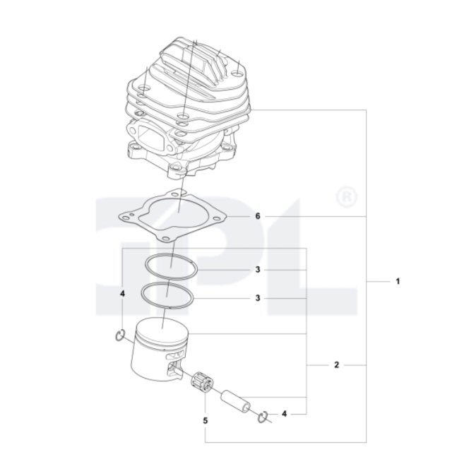 Sylinterisarja 564XPG