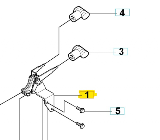 Kaasun Ohjaus Kpl 5443016-01