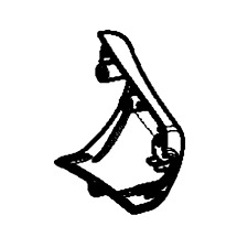 Nose Bullhorn Oikea oranssi 5748107-05