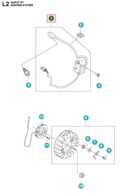 Sytytysmoduuli 545FX, 545FXT AutoTune