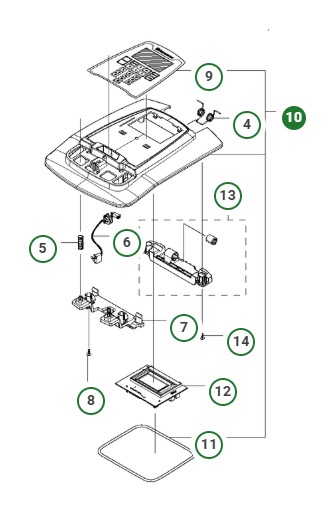 Kansisetti Musta Automower 315X