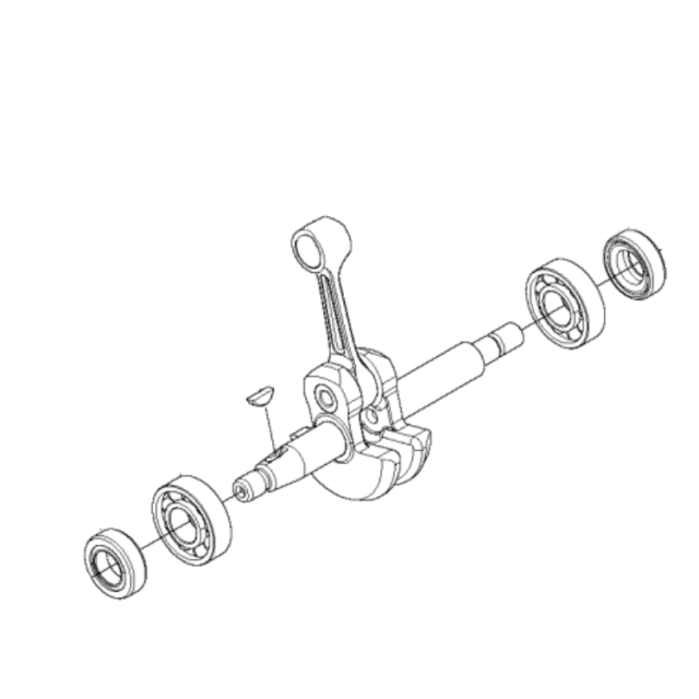 Kampiakselisarja laakereilla