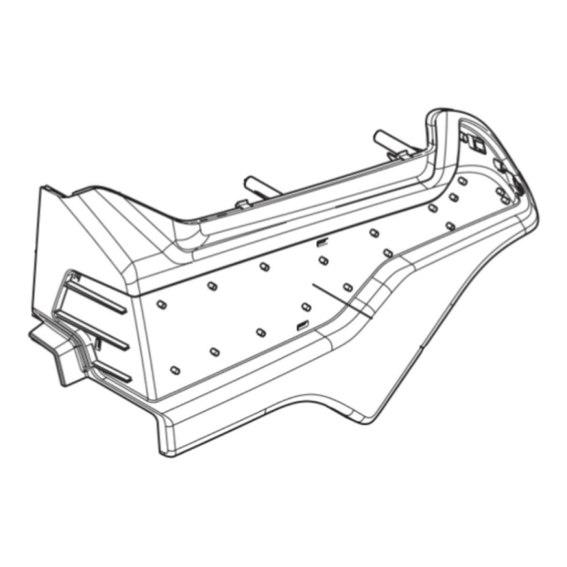 Kannen ohjauspaneeli, ulkopuolella 5894988-02