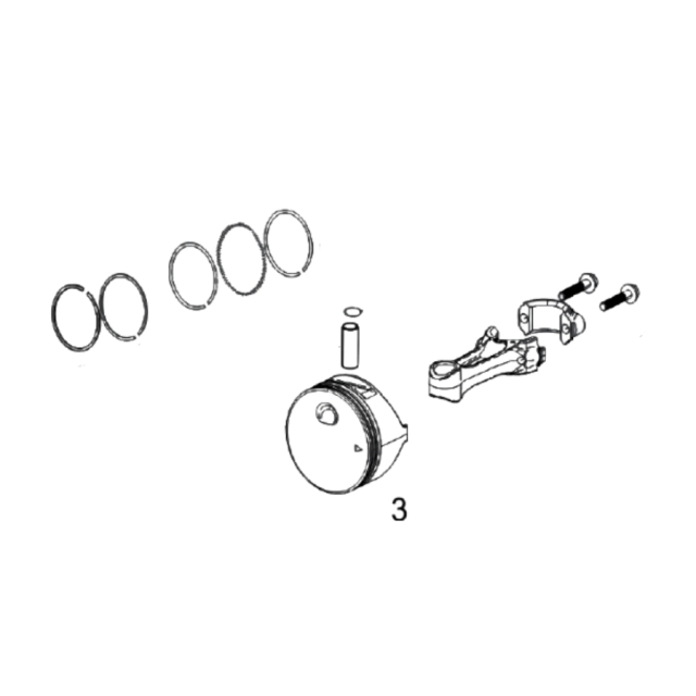 Piston Assy Rvm120 Mäntä Ja 5930561-01