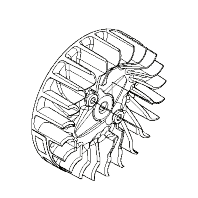 Vauhtipyörän Husqvarna 592XPG