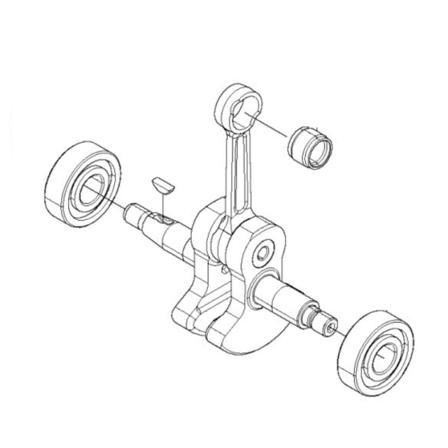 Kampiakseli Täydellinen 5933053-01