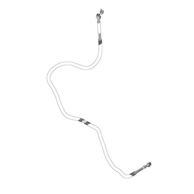 Johdotussarjan aaltopahviputki,