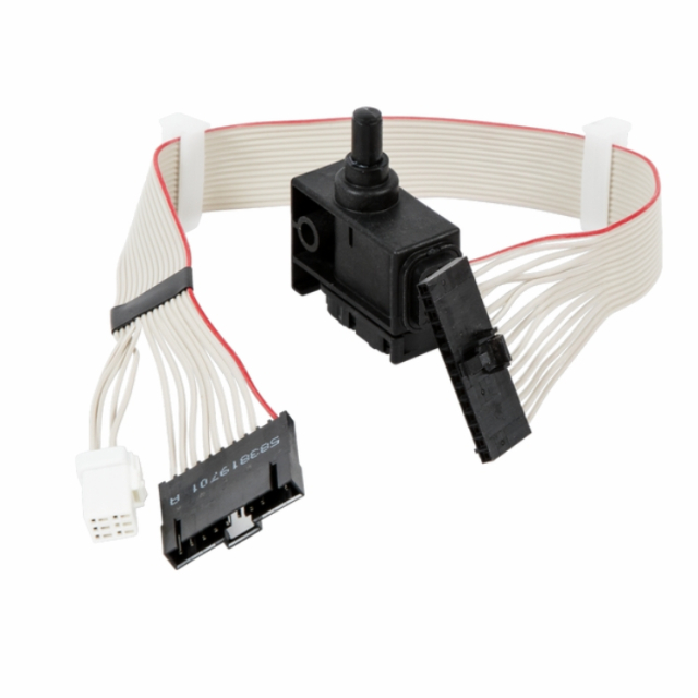 Kytkinsarjan akkupensasleikkuri