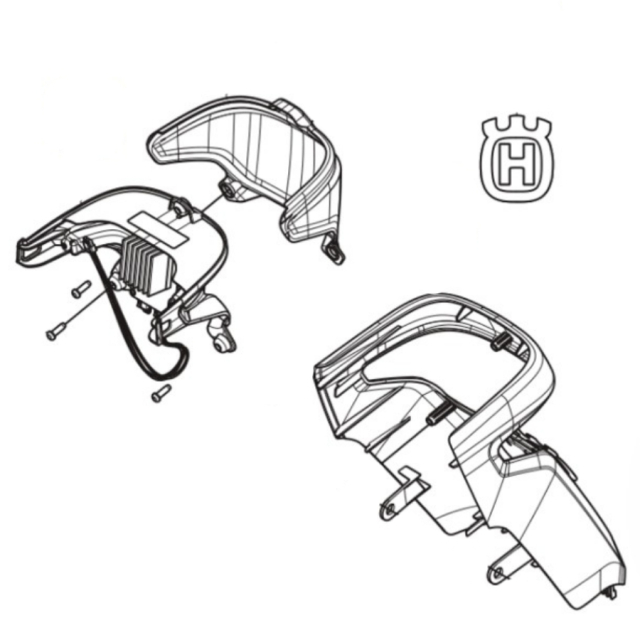 Ohjaussuojus Etuosa M, Olki