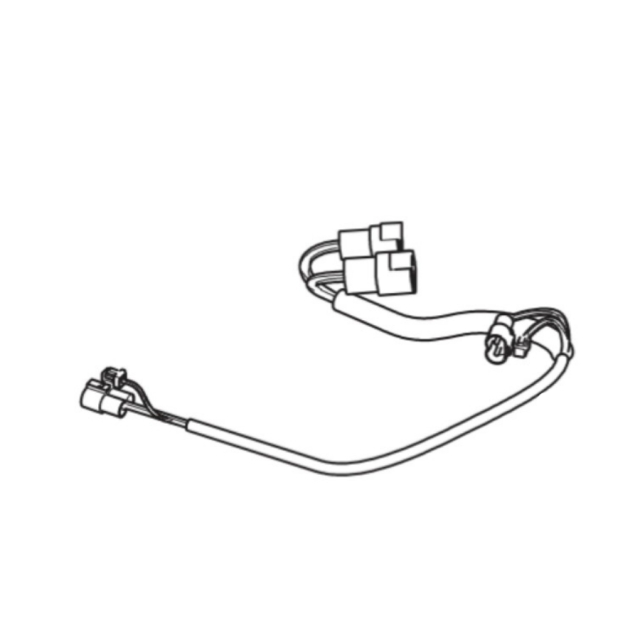 Leikkuulaitteen johdotuskokoonpano - Pow