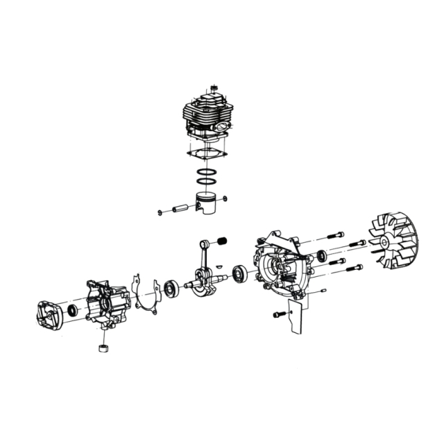 Moottorin Asm - Mccul 5975932-01