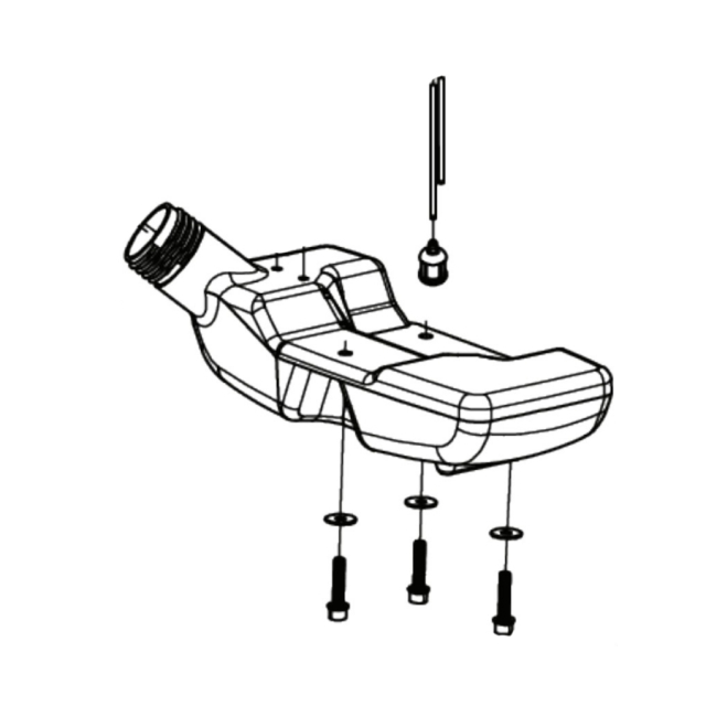 Polttoainesäiliö Polttoainesäiliö Asm - 5975935-01