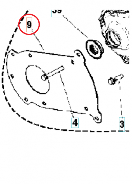 Moottorin Kansi Kampikamio 5986812-01