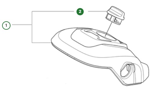 Nuppisuodatinkansi Husqvarna