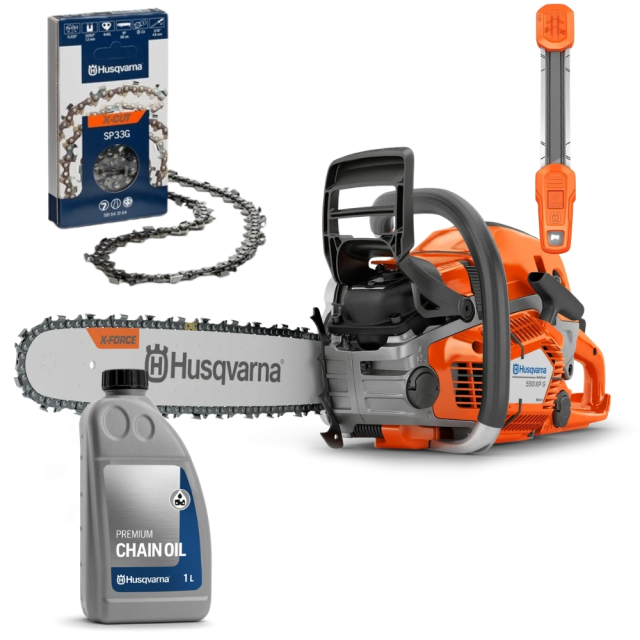 Husqvarna 550 XP G Mark II 15'' aloituspaketti