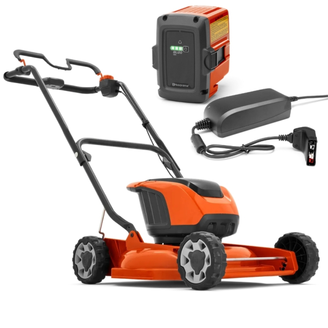 Husqvarna LB 146i Akkuruohonleikkuri + BLi20 & QC80