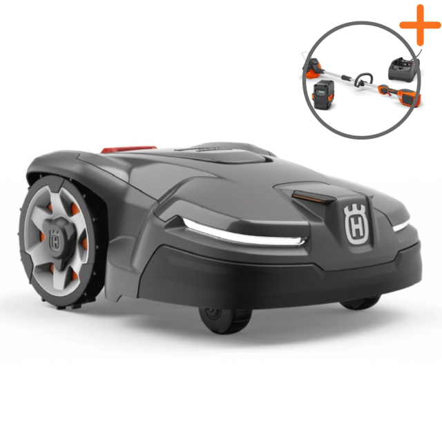 Husqvarna Automower® 415X Robottiruohonleikkuri | Akkutrimmeri kaupan päälle!