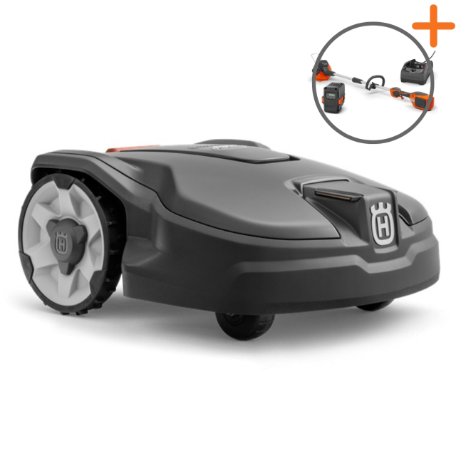 Husqvarna Automower® 310 Mark II Robottiruohonleikkuri | Akkutrimmeri kaupan päälle!