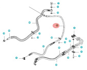 Hydraulikaluetku, L=1090 5010876-01 Hydraulikaluetku, L=1090 5010876-01