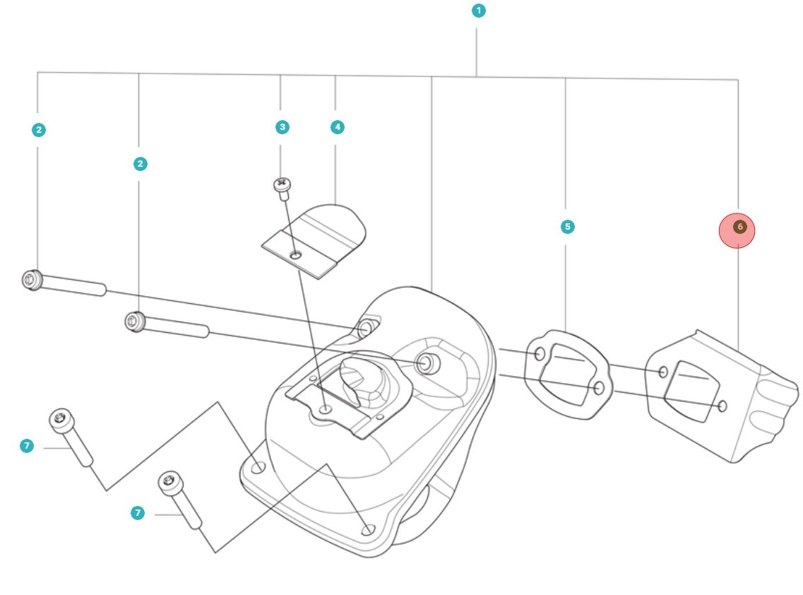 Lämmönvaimentimen äänenvaimennin 60C 5018145-01