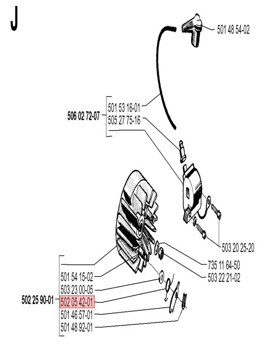 Spring Carrier -koukku 5020542-01