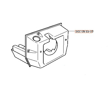 Polttoainesäiliö Jonsered RS40, RS51, RS52