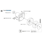 Kytkimen kansi 5021152-01 Kytkimen kansi 5021152-01