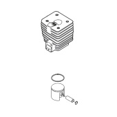Sylinteri Jonsered RS51, RS52 Sylinteri Jonsered RS51, RS52