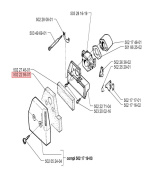 Ilmansuodatin Husqvarna 250RX, 252RX Ilmansuodatin Husqvarna 250RX, 252RX