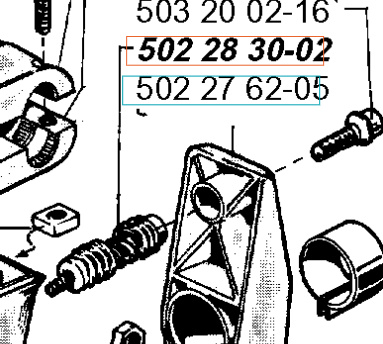 Tärinänvaimennin 5022830-02