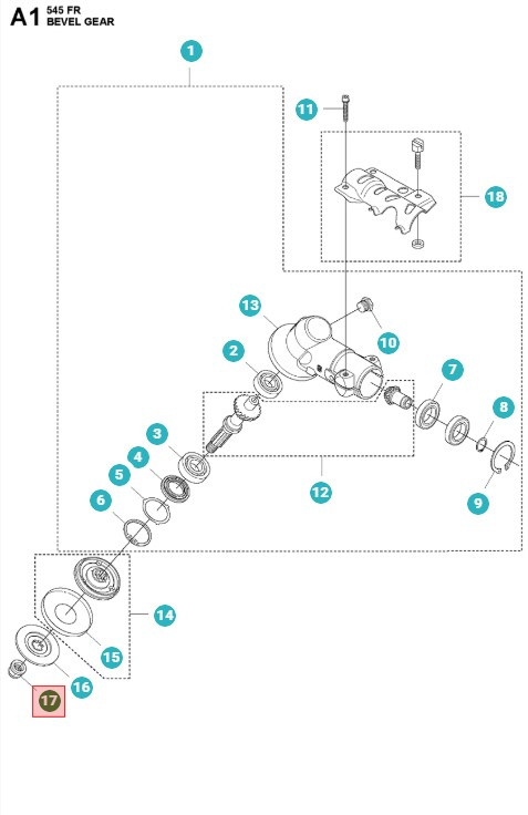 LUKKOMUTTER M12x1.75