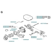 Kaasutin Husqvarna 340, 345, 350, 351 Kaasutin Husqvarna 340, 345, 350, 351
