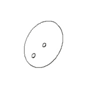 Pyörälevy Brilliant oikea, 2 reikää Pyörälevy Brilliant oikea, 2 reikää