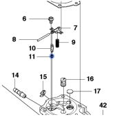 Istuinventtiili pinnoitettu 5035923-01 Istuinventtiili pinnoitettu 5035923-01