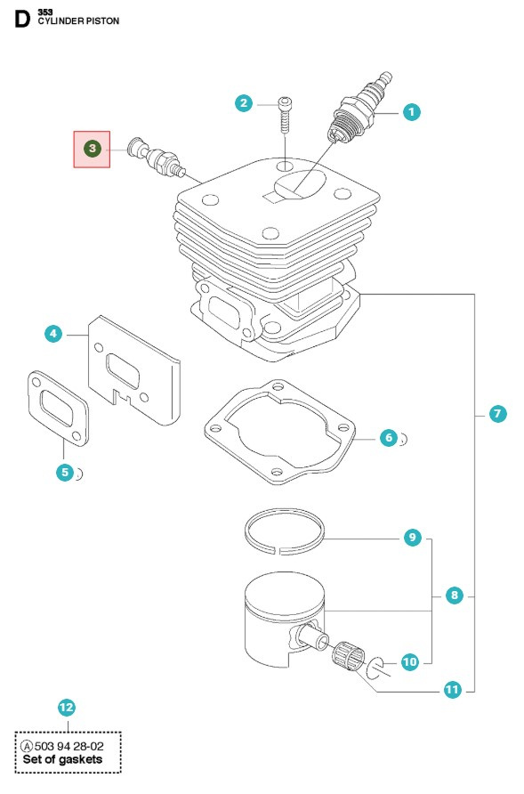 Venttiili 5036654-01