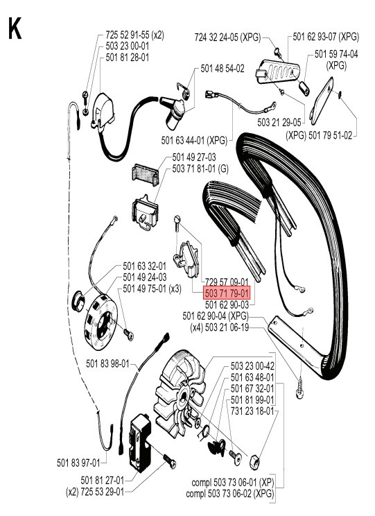 Pysäytyskytkin 5037179-01