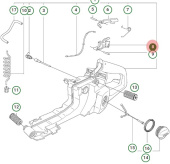 Kaasun Ohjaus Kpl, 5038298-02 Kaasun Ohjaus Kpl, 5038298-02