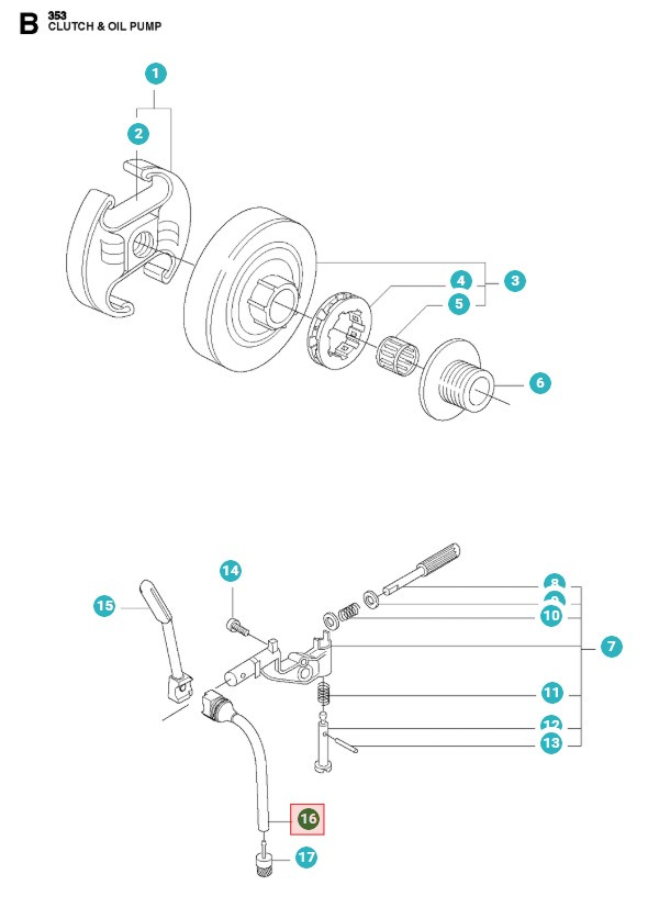 Öljyletku 5038547-01